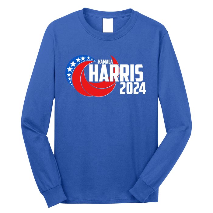 Patriotic Rwb Kamala Harris 2024 Long Sleeve Shirt