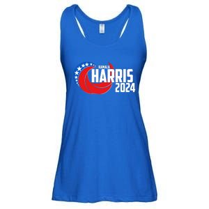 Patriotic Rwb Kamala Harris 2024 Ladies Essential Flowy Tank