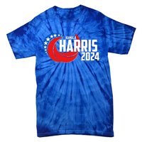 Patriotic Rwb Kamala Harris 2024 Tie-Dye T-Shirt