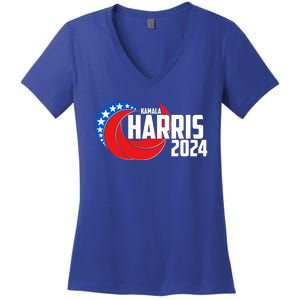 Patriotic Rwb Kamala Harris 2024 Women's V-Neck T-Shirt