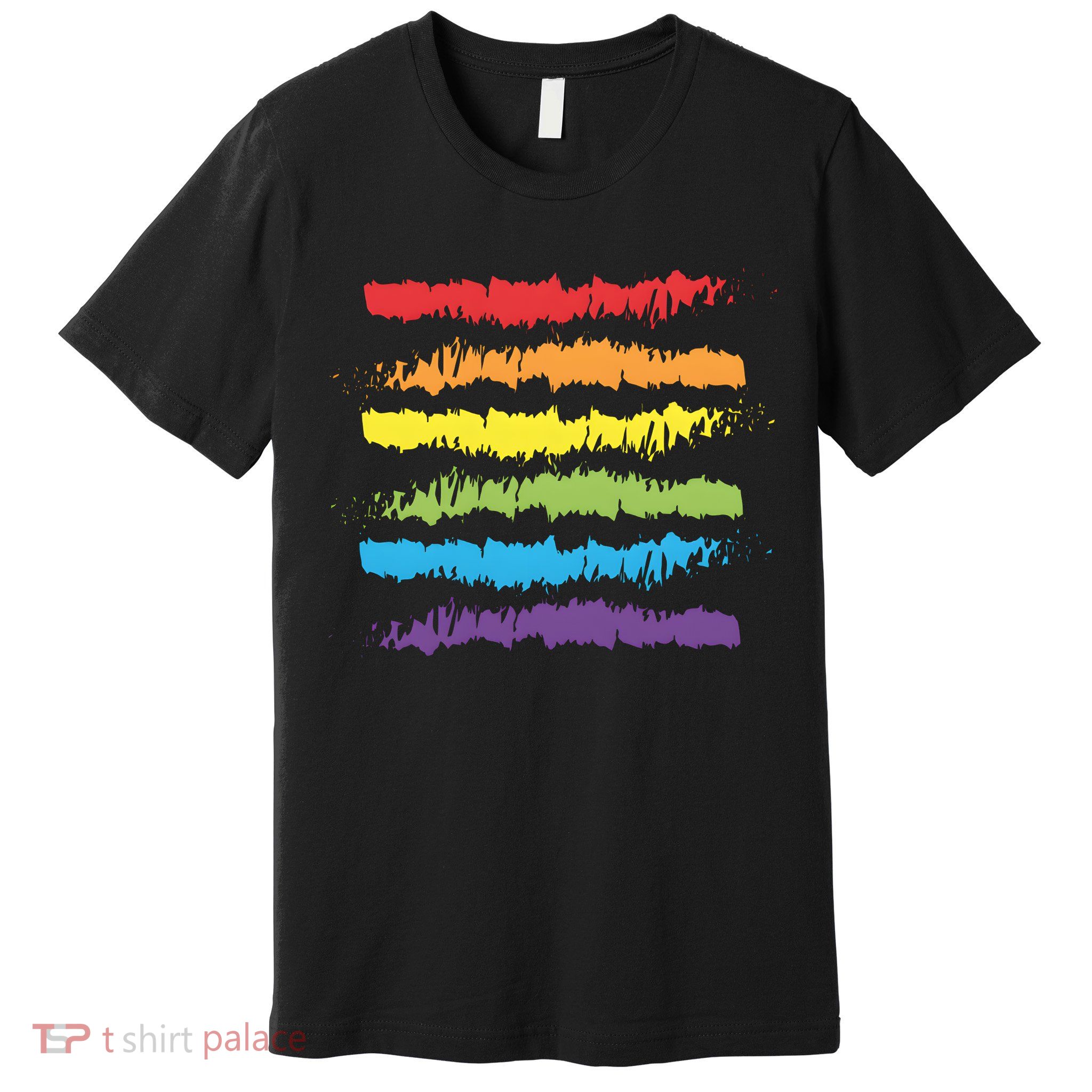 Pride Rainbow Lgbtq+ Love Is Love Premium T-Shirt