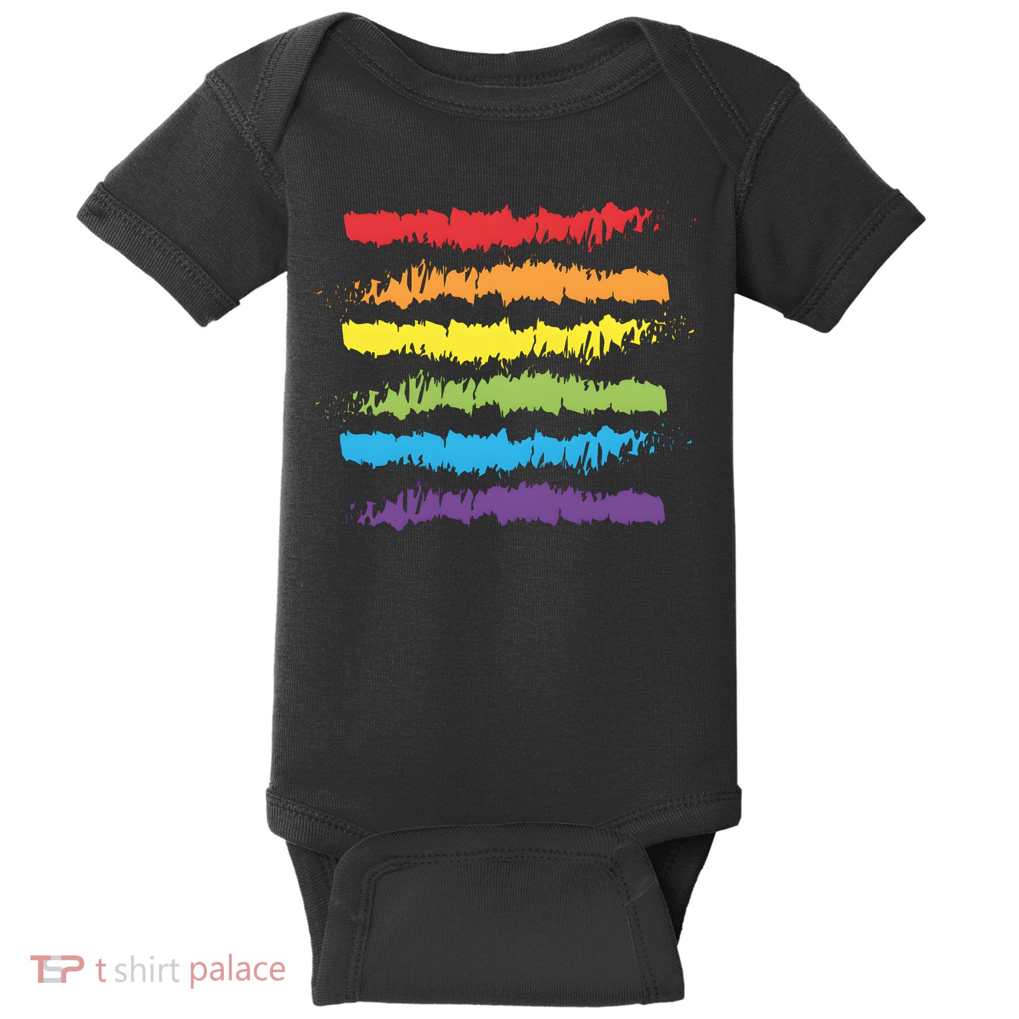 Pride Rainbow Lgbtq+ Love Is Love Baby Bodysuit
