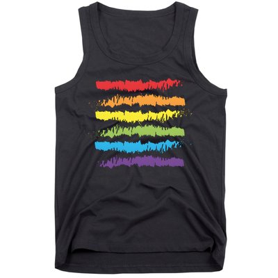 Pride Rainbow Lgbtq+ Love Is Love Tank Top