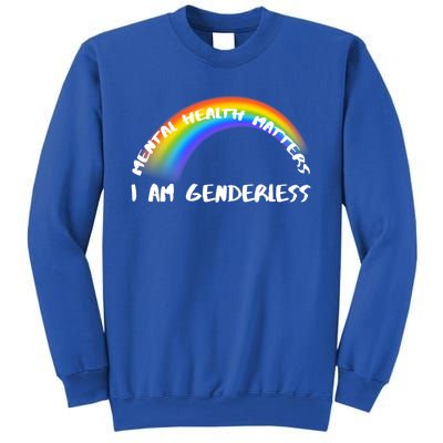 Pride Rainbow Lgbtq I Am Genderless Cool Gift Sweatshirt