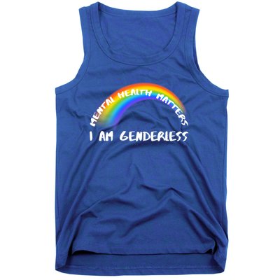 Pride Rainbow Lgbtq I Am Genderless Cool Gift Tank Top