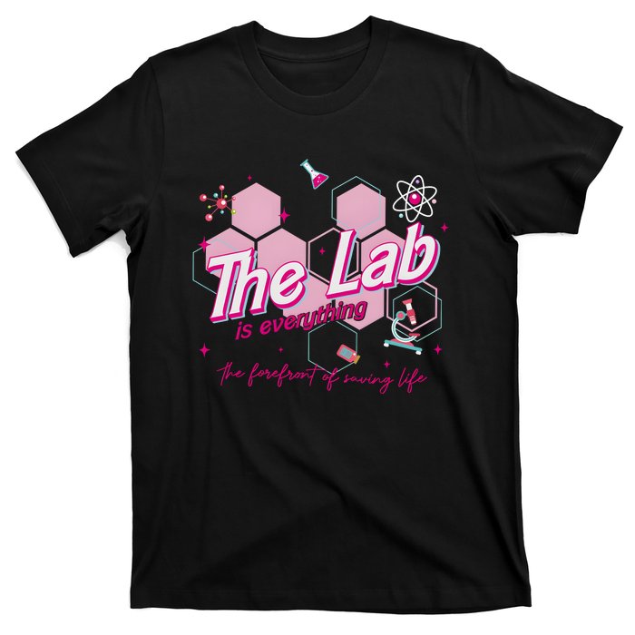 Pink Retro Lab Week 2024 Medical Lab Science T-Shirt