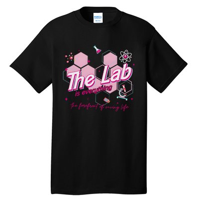 Pink Retro Lab Week 2024 Medical Lab Science Tall T-Shirt