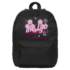 Pink Retro Lab Week 2024 Medical Lab Science 16 in Basic Backpack