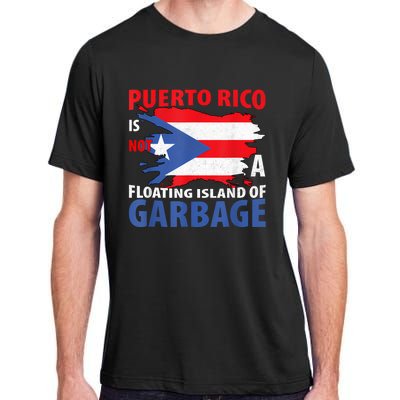 Puerto Rico La Isla Del Puerto Rican Flag Retro Adult ChromaSoft Performance T-Shirt