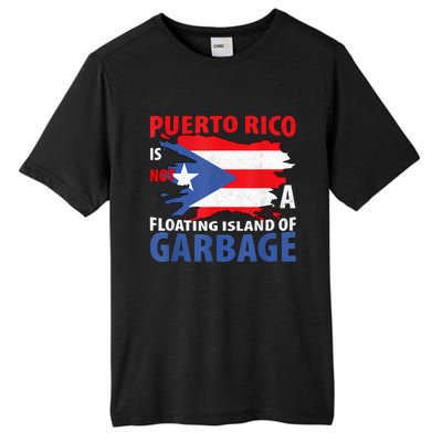 Puerto Rico La Isla Del Puerto Rican Flag Retro Tall Fusion ChromaSoft Performance T-Shirt