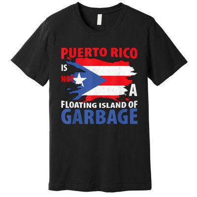 Puerto Rico La Isla Del Puerto Rican Flag Retro Premium T-Shirt