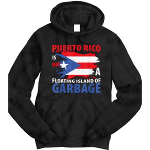 Puerto Rico La Isla Del Puerto Rican Flag Retro Tie Dye Hoodie