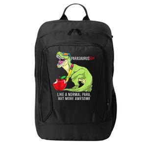 Parasaurus Rex Like A Normal Para But More Awesome City Backpack