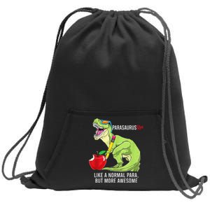 Parasaurus Rex Like A Normal Para But More Awesome Sweatshirt Cinch Pack Bag