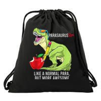 Parasaurus Rex Like A Normal Para But More Awesome Drawstring Bag