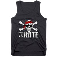 Pi Rate Math Teacher Halloween Costume Funny Pi Pirate Tank Top