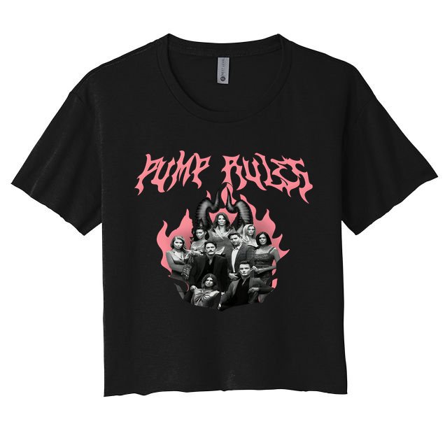 Pump Rules Metal Band Vanderpump Rules Crop Top