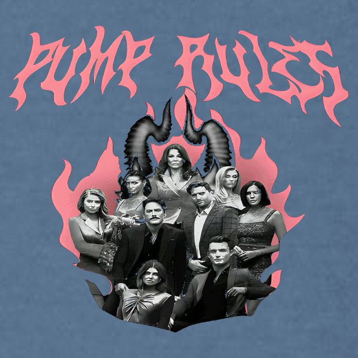 Pump Rules Metal Band Vanderpump Rules Garment-Dyed Sweatshirt
