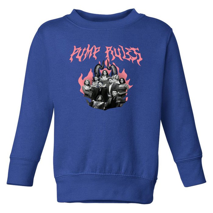 Pump Rules Metal Band Vanderpump Rules Toddler Sweatshirt