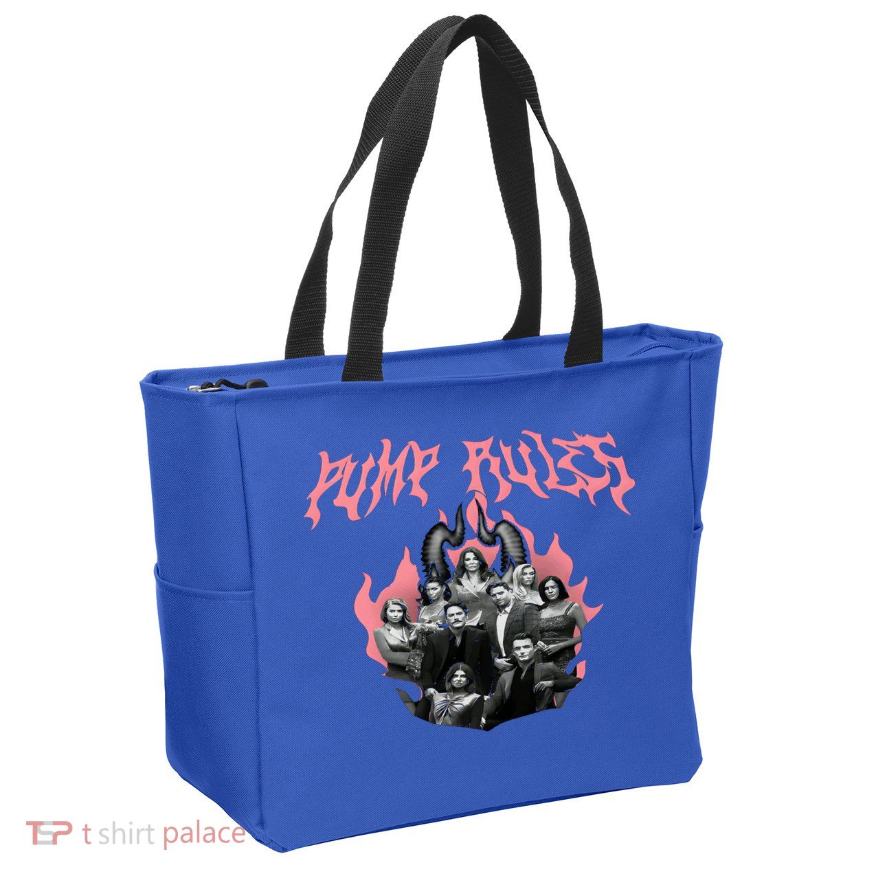Pump Rules Metal Band Vanderpump Rules Zip Tote Bag