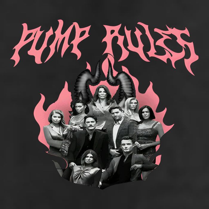 Pump Rules Metal Band Vanderpump Rules Golf Towel