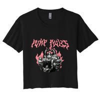 Pump Rules Metal Band Vanderpump Rules Women's Crop Top Tee