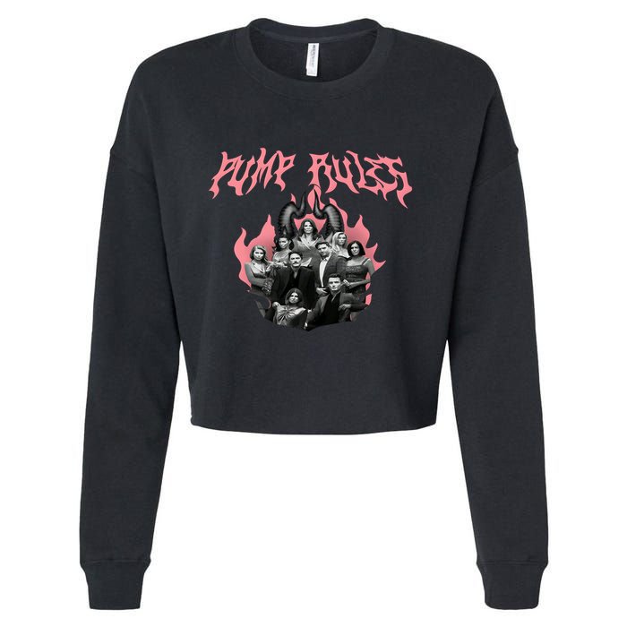 Pump Rules Metal Band Vanderpump Rules Cropped Pullover Crew