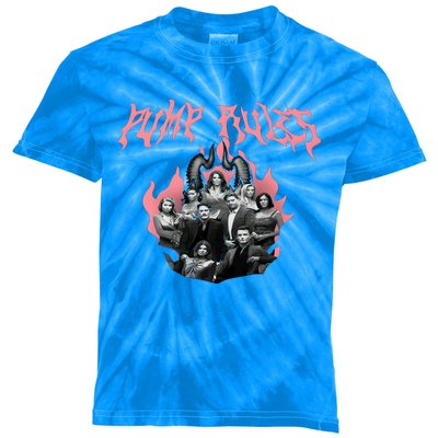 Pump Rules Metal Band Vanderpump Rules Kids Tie-Dye T-Shirt