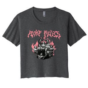 Pump Rules Metal Band Vanderpump Rules Women's Crop Top Tee