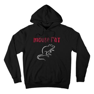 Parks & Recreation Mouse Rat Logo Distressed Hoodie