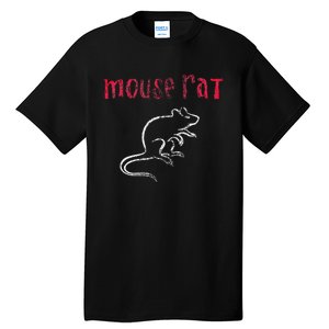 Parks & Recreation Mouse Rat Logo Distressed Tall T-Shirt