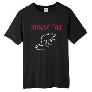 Parks & Recreation Mouse Rat Logo Distressed Tall Fusion ChromaSoft Performance T-Shirt