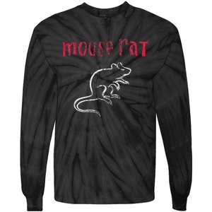 Parks & Recreation Mouse Rat Logo Distressed Tie-Dye Long Sleeve Shirt