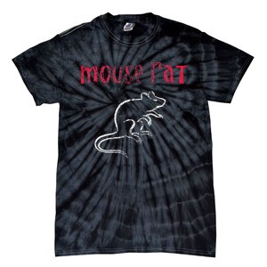 Parks & Recreation Mouse Rat Logo Distressed Tie-Dye T-Shirt