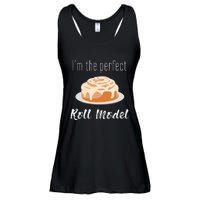 Perfect Roll Model Cinnamon Roll Mom Dad Role Model Gift Ladies Essential Flowy Tank