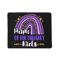 Purple Rainbow Military Child Purple Up For Military Child Military Mom Mousepad