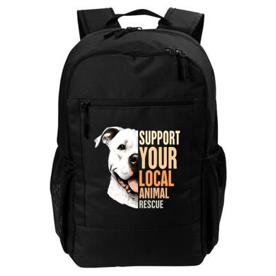 Pitbull Rescue Mom Adoption Support Your Local Animal Rescue  Backpack