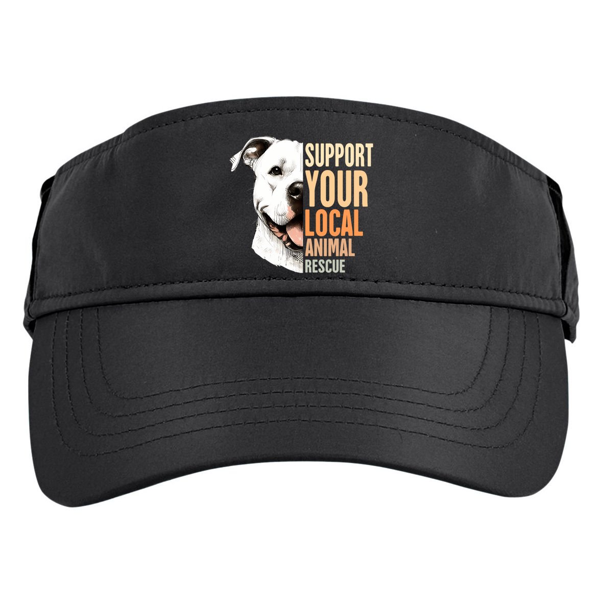 Pitbull Rescue Mom Adoption Support Your Local Animal Rescue  Adult Drive Performance Visor