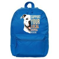 Pitbull Rescue Mom Adoption Support Your Local Animal Rescue  16 in Basic Backpack