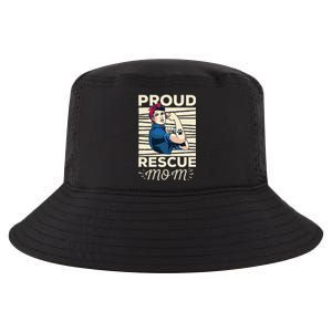 Proud Resuce Mom Dog Rescue Cool Comfort Performance Bucket Hat