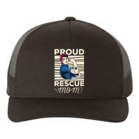 Proud Resuce Mom Dog Rescue Yupoong Adult 5-Panel Trucker Hat