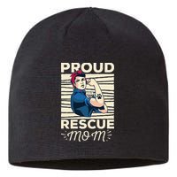 Proud Resuce Mom Dog Rescue Sustainable Beanie
