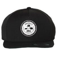 Protect - Resist National Parks And Forest Service Wool Snapback Cap