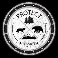 Protect - Resist National Parks And Forest Service Wool Snapback Cap