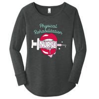 Physical Rehabilitation Nurse Cute Rn Rehab Nursing Hot Lips Women's Perfect Tri Tunic Long Sleeve Shirt