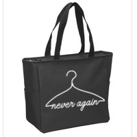 Pro Roe Never Again Wire Hanger Zip Tote Bag