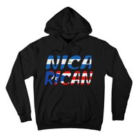 Puerto Rico & Nicaragua Nica Heritage Puerto Rican Flag Hoodie