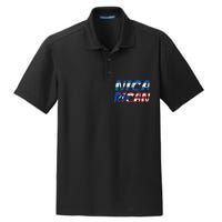 Puerto Rico & Nicaragua Nica Heritage Puerto Rican Flag Dry Zone Grid Polo