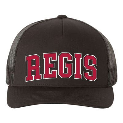 Personalized Regis Name Arch Yupoong Adult 5-Panel Trucker Hat