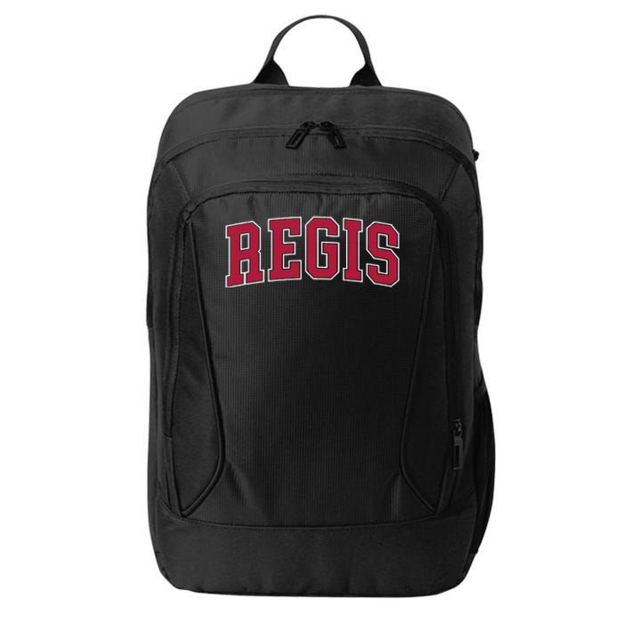 Personalized Regis Name Arch City Backpack